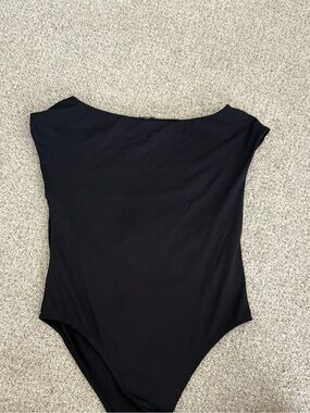 Zara Black One-Piece Bodysuit